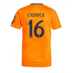 Real Madrid Endrick #16 Gostujuci Dres 2024-25 Kratak Rukavima